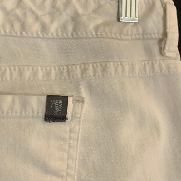 The North Face Womens Pants White Size 14 Tapered Leg Longer Inseam Some Stretch - Picture 9 of 12